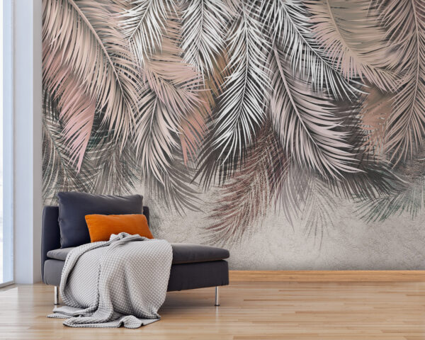 Fototapeta Skupina palmových listů