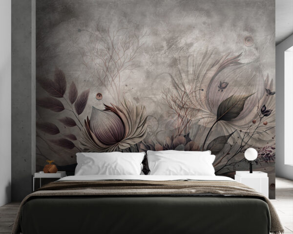 Fototapeta Jemné okvětní lístky na tlumeném pozadí