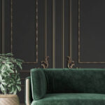 Fototapeta Elegantní prvky architektonického designu stěn