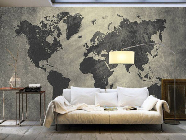 Mapa severní Ameriky Fototapeta Mapa severní Ameriky