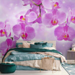 Fototapeta Jemné orchideje v jemných odstínech