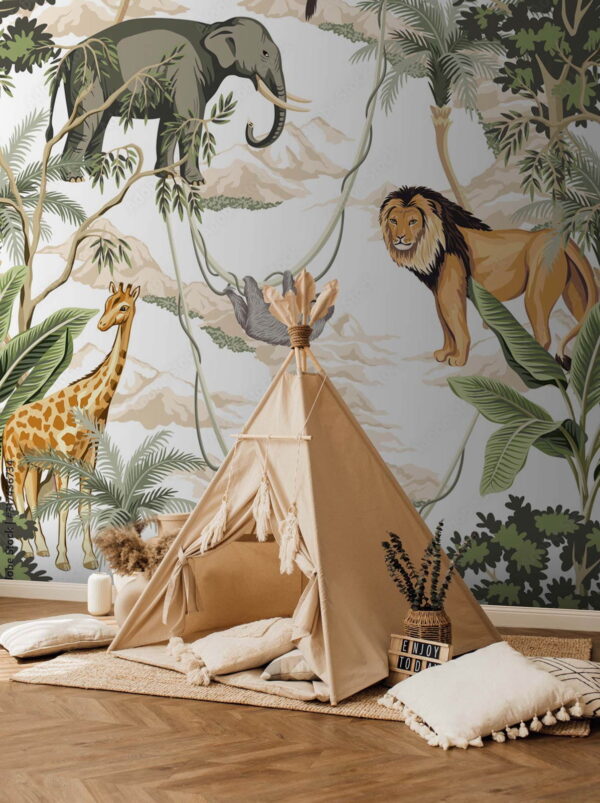 Fototapeta Tapety se zvířaty a stromy