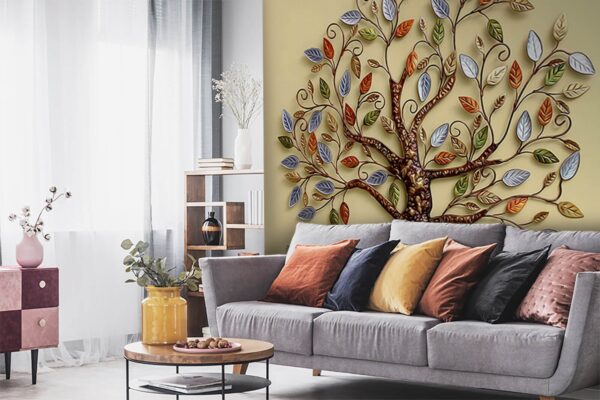 Strom s barevnými listy Fototapeta Strom s barevnými listy