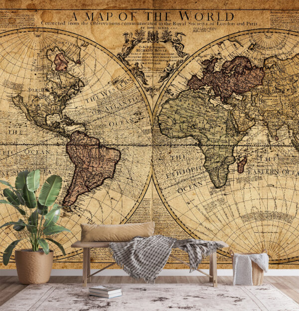 Mapa jižní Ameriky Fototapeta Mapa jižní Ameriky