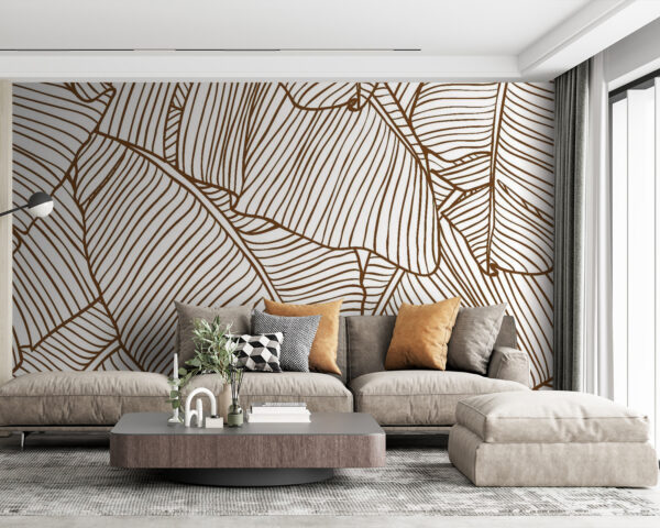 Přirozená elegance v detailních vzorech Fototapeta Přirozená elegance v detailních vzorech
