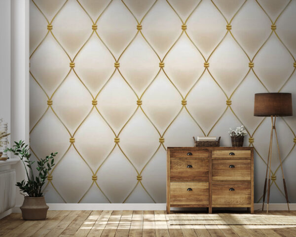 Elegantní textura tkaniny s diamantovým vzorem Fototapeta Elegantní textura tkaniny s diamantovým vzorem