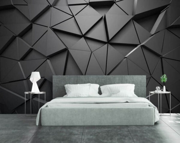Jednobarevný geometrický abstraktní vzor Fototapeta Jednobarevný geometrický abstraktní vzor