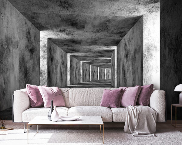 Dlouhý záběr tunelu Fototapeta Dlouhý záběr tunelu