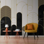 Fototapeta Geometrický vzor ve stylu art deco.