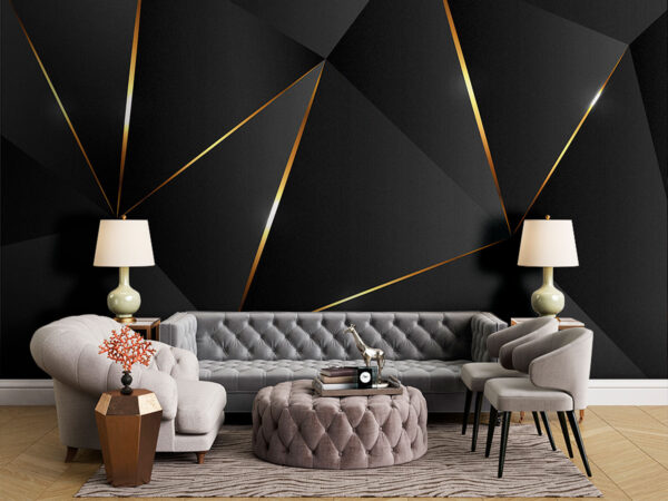 Hranatá elegance s jemným leskem Fototapeta Hranatá elegance s jemným leskem