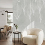 Fototapeta Elegantní geometrický design na měkkém pozadí.