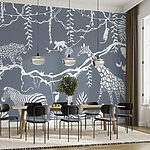 Fototapeta Tapety se zebrami a žirafami