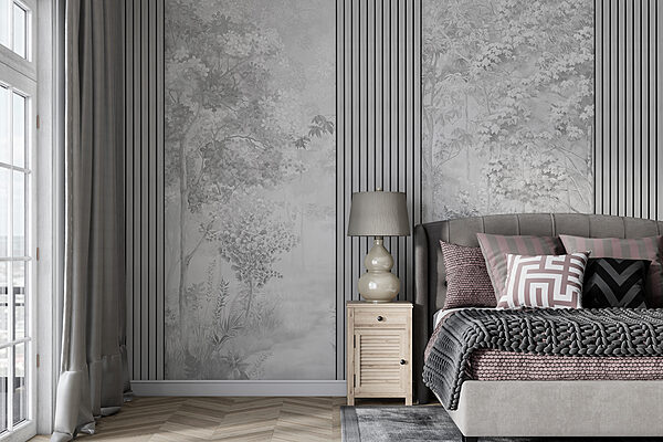 Fototapeta Strom s listy a rostlinami