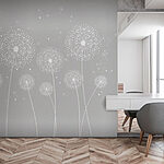 Fototapeta Bílý květ pampelišky