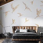 Fototapeta Kresba ptáka