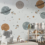 Fototapeta Vzor planet a raket