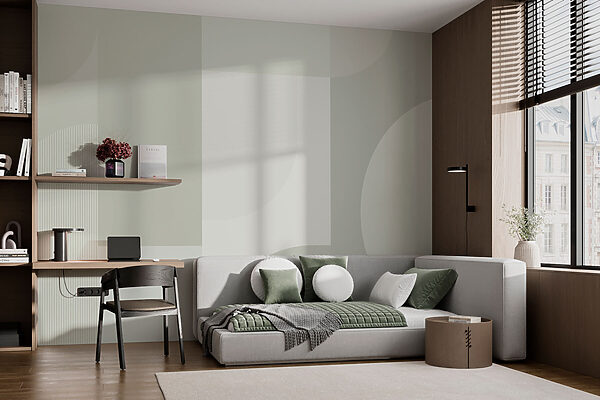 Fototapeta Sluneční svit a vzory: Umělecká harmonie