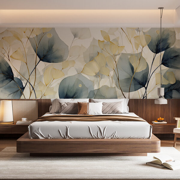 Wall murals Elegant dance of nature's hues Fototapeta Wall murals Elegant dance of nature's hues