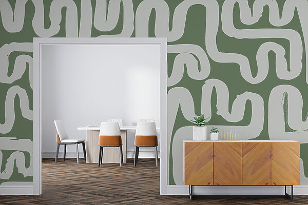 Fototapeta Bludiště s bílými čarami