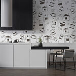 Fototapeta Vzor kávy a čaje