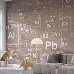 Fototapeta Wall murals Pattern of periodic table elements