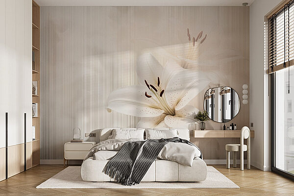 Jemná elegance v měkkých odstínech Fototapeta Jemná elegance v měkkých odstínech