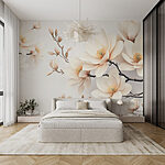 Fototapeta Křehké květy v jemných odstínech