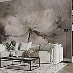 Fototapeta Malba bílé květiny