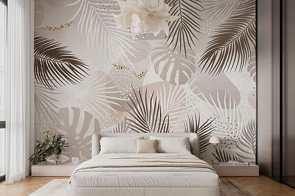 Přírodou inspirovaný elegantní design listů Fototapeta Přírodou inspirovaný elegantní design listů