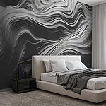 Fototapeta Plynulé vzory v jednobarevné textuře