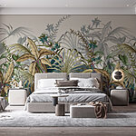 Fototapeta Tropické listy v klidném uspořádání