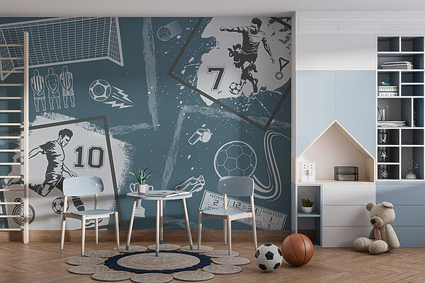 Koláž z různých sportovních snímků Fototapeta Koláž z různých sportovních snímků