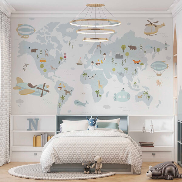 Mapa světa Fototapeta Mapa světa