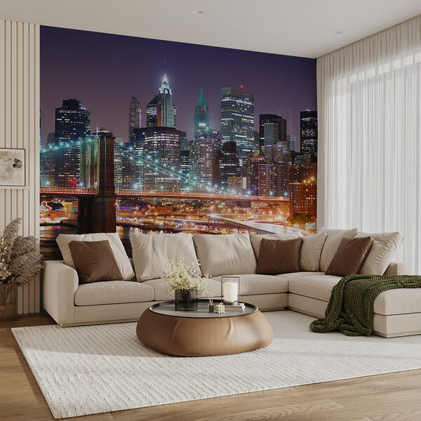 Fototapeta Fototapeta Noční panorama města (SKU: u57210)