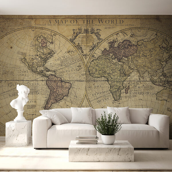 Fototapeta Fototapeta Mapa jižní Ameriky (SKU: u18533)