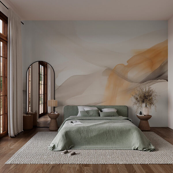 Fototapeta Éterické vlny jemných barev