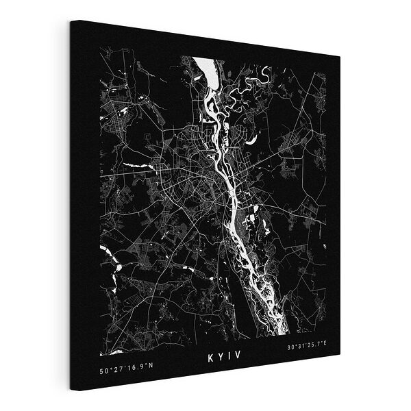 Obraz Mapa města (SKU: s31428) Obraz Obraz Mapa města (SKU: s31428)