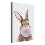 Obraz Bunny fouká bublinu z žvýkačky