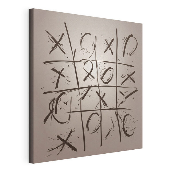 Hra „Tic Tac Toe“ Obraz Hra „Tic Tac Toe“