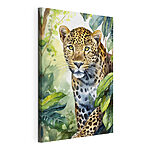 Obraz Akvarelová malba leoparda