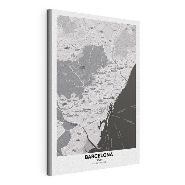 Obraz Obraz Mapa města (SKU: s37854)