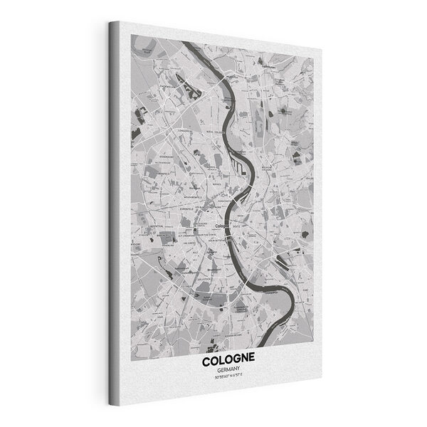 Obraz Obraz Mapa města (SKU: s37861)