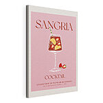 Obraz Osvěžující sangria s jahodami a citrusy