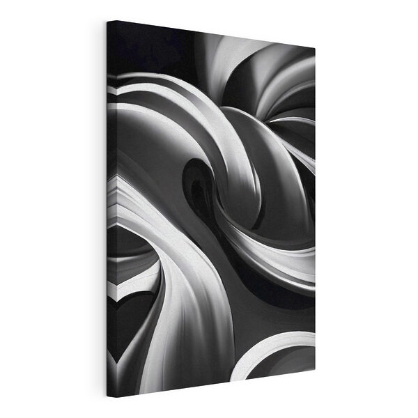 Obraz Abstraktní vír v monochromatických tónech (SKU: s38270) Obraz Obraz Abstraktní vír v monochromatických tónech (SKU: s38270)