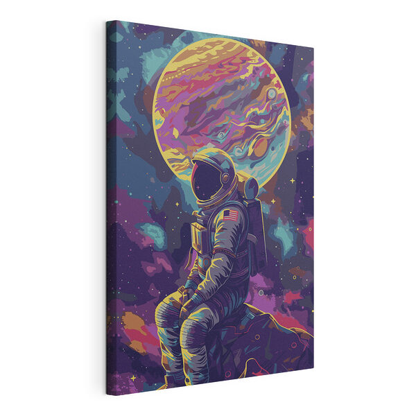 Kosmonaut ve vesmíru Obraz Kosmonaut ve vesmíru