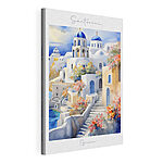 Obraz Pohled na okouzlující bílou architekturu ostrova Santorini