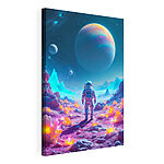 Obraz Astronaut kráčející po poušti