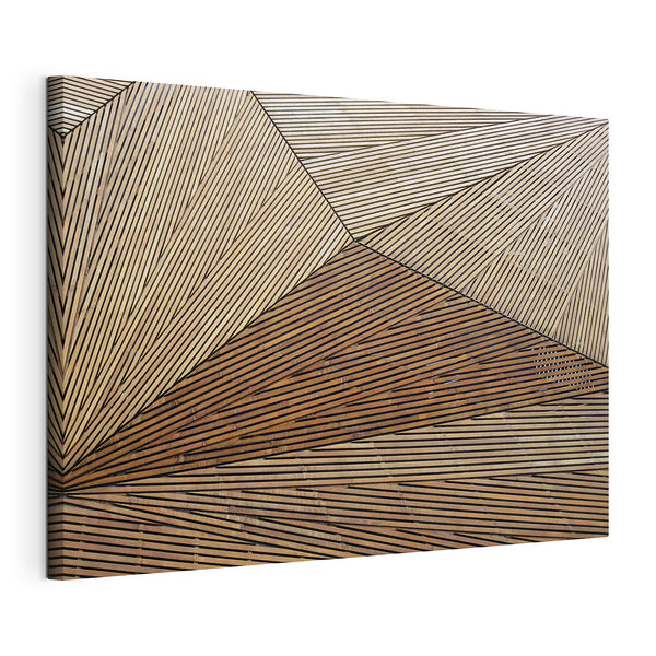 Obraz Geometrický dřevěný vzor s čarami (SKU: s32750) Obraz Obraz Geometrický dřevěný vzor s čarami (SKU: s32750)