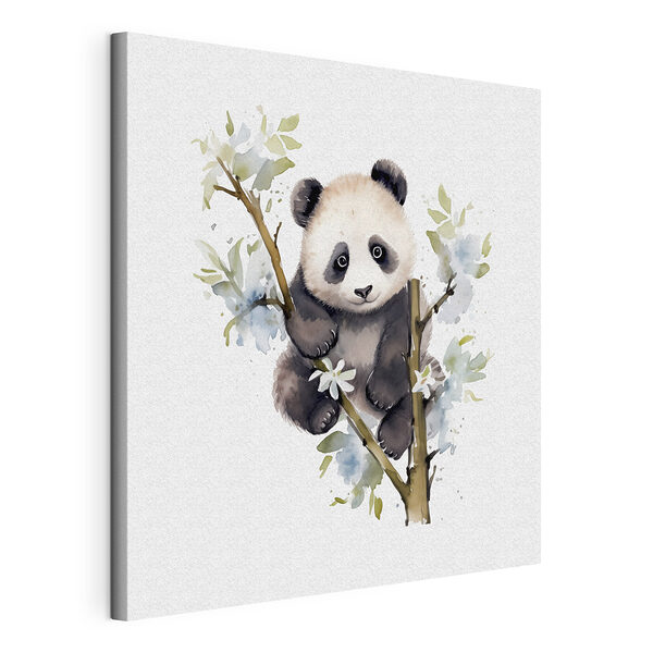 Obraz Panda na větvi stromu