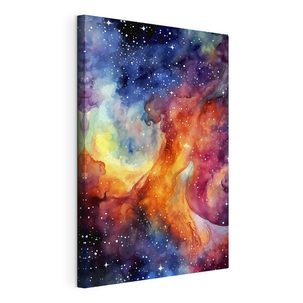Obraz Obraz Barevná galaxie s hvězdami (SKU: s39019)